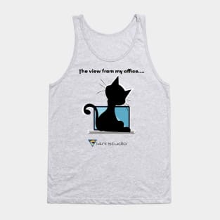 Cat with a view Tank Top